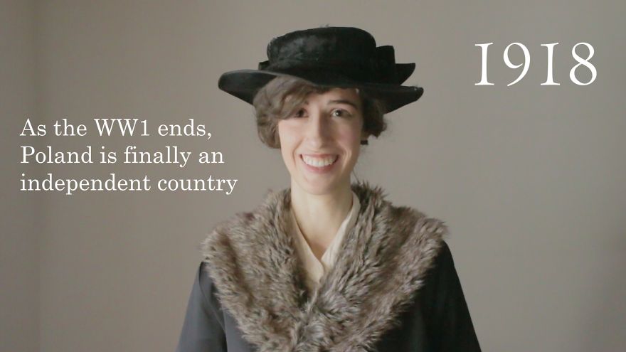 I Made A Video Showcasing 100 Years Of Polish Beauty, But With Historical Context