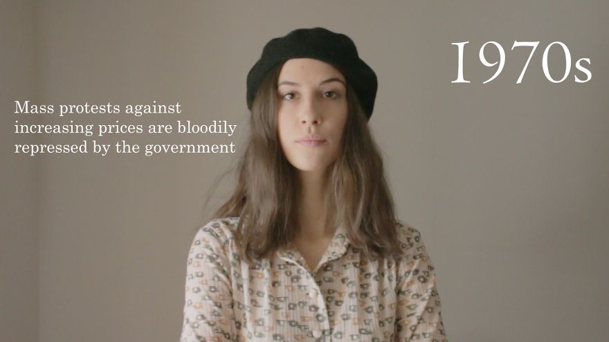 I Made A Video Showcasing 100 Years Of Polish Beauty, But With Historical Context