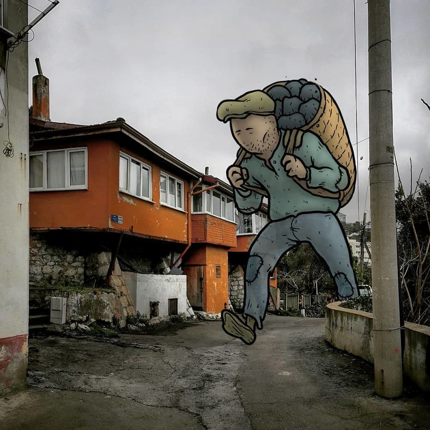 I’m An Architect Who Illustrates The Secret Life Of Giants In The Streets Of Turkish Cities I’m An Architect Who Illustrates The Secret Life Of Giants In The Streets Of Turkish Cities