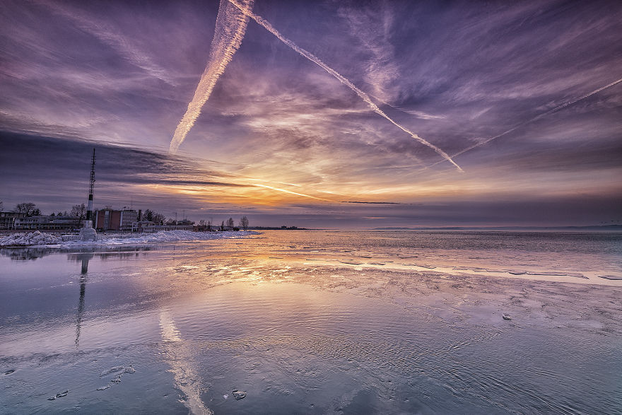 Balaton: Frozen Lake Of Hungary Balaton: Frozen Lake Of Hungary