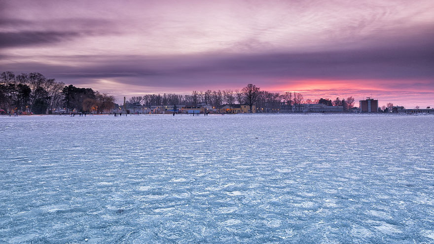 Balaton: Frozen Lake Of Hungary Balaton: Frozen Lake Of Hungary