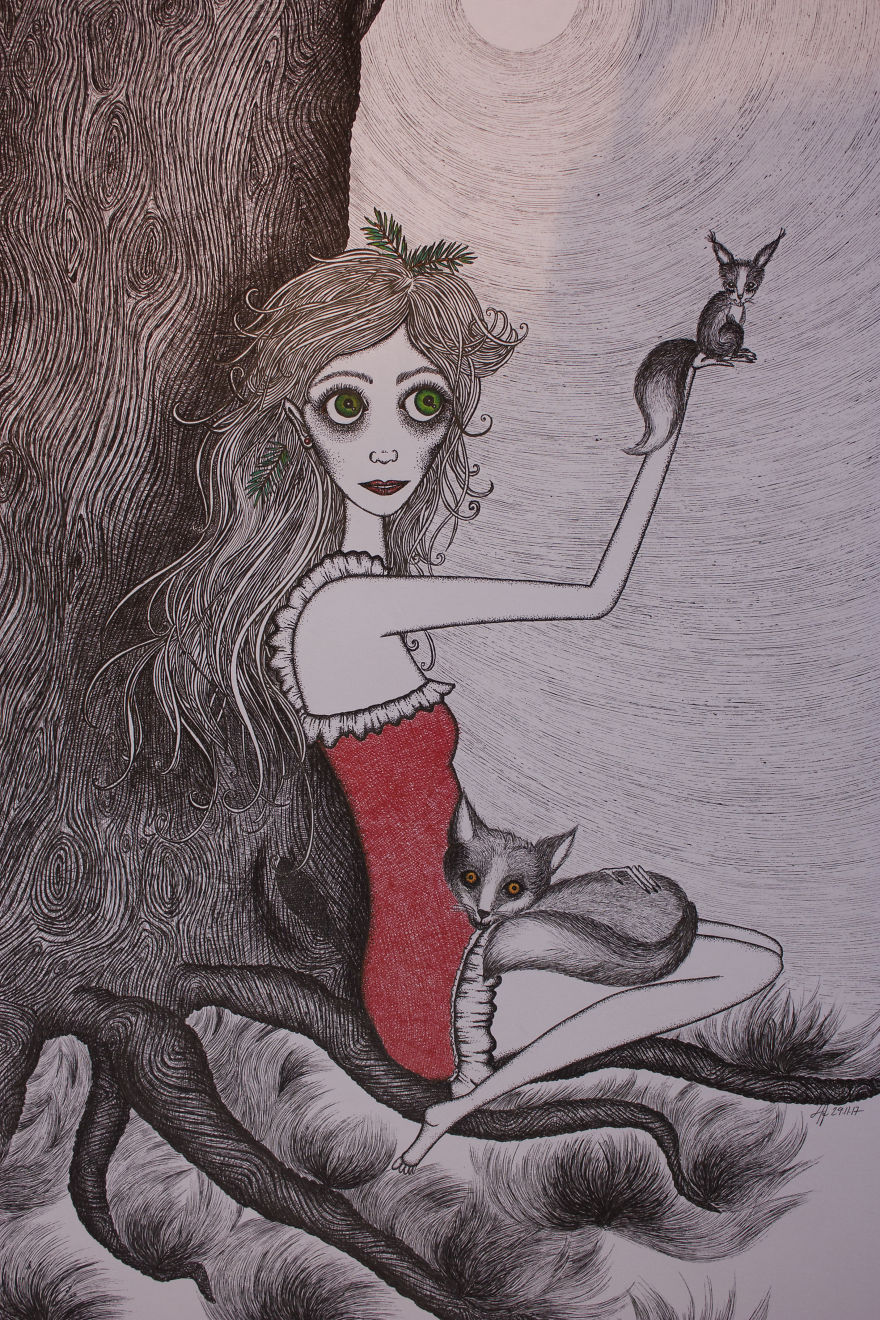 I Project My Inner Life Into Illustrations. I Seek Beauty In Sadness I Project My Inner Life Into Illustrations. I Seek Beauty In Sadness