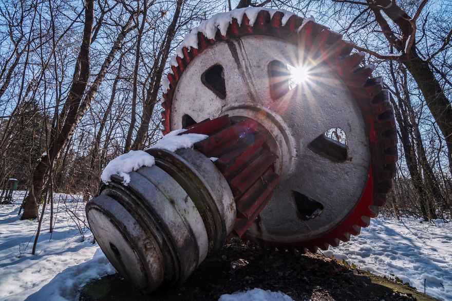 I Met Giant Machine Monsters In The Woods I Met Giant Machine Monsters In The Woods