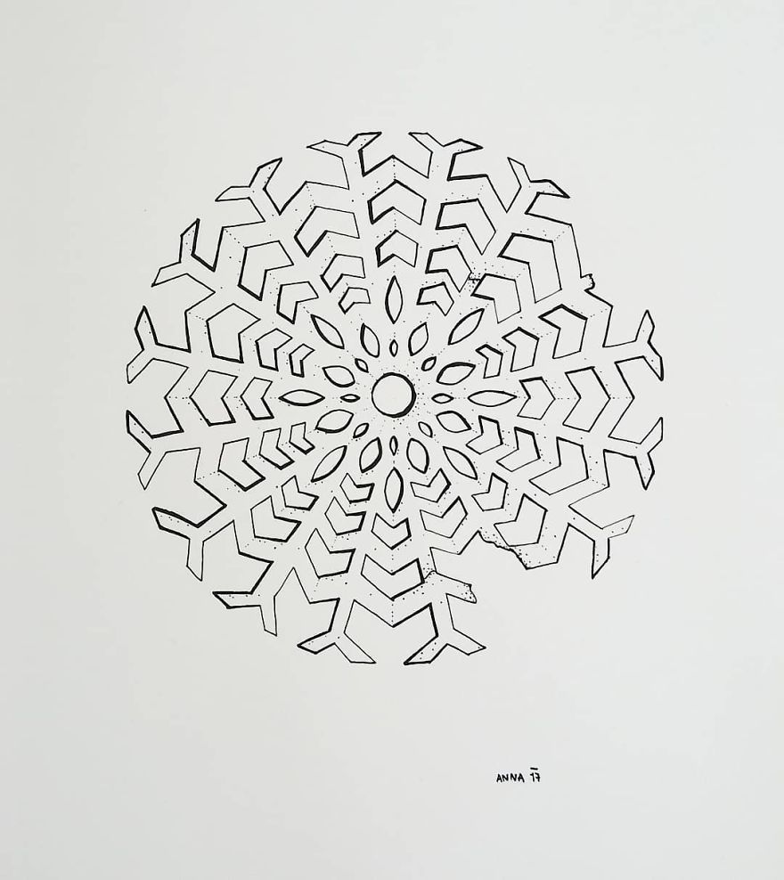 I Enjoy Drawing Ink Dots And Lines