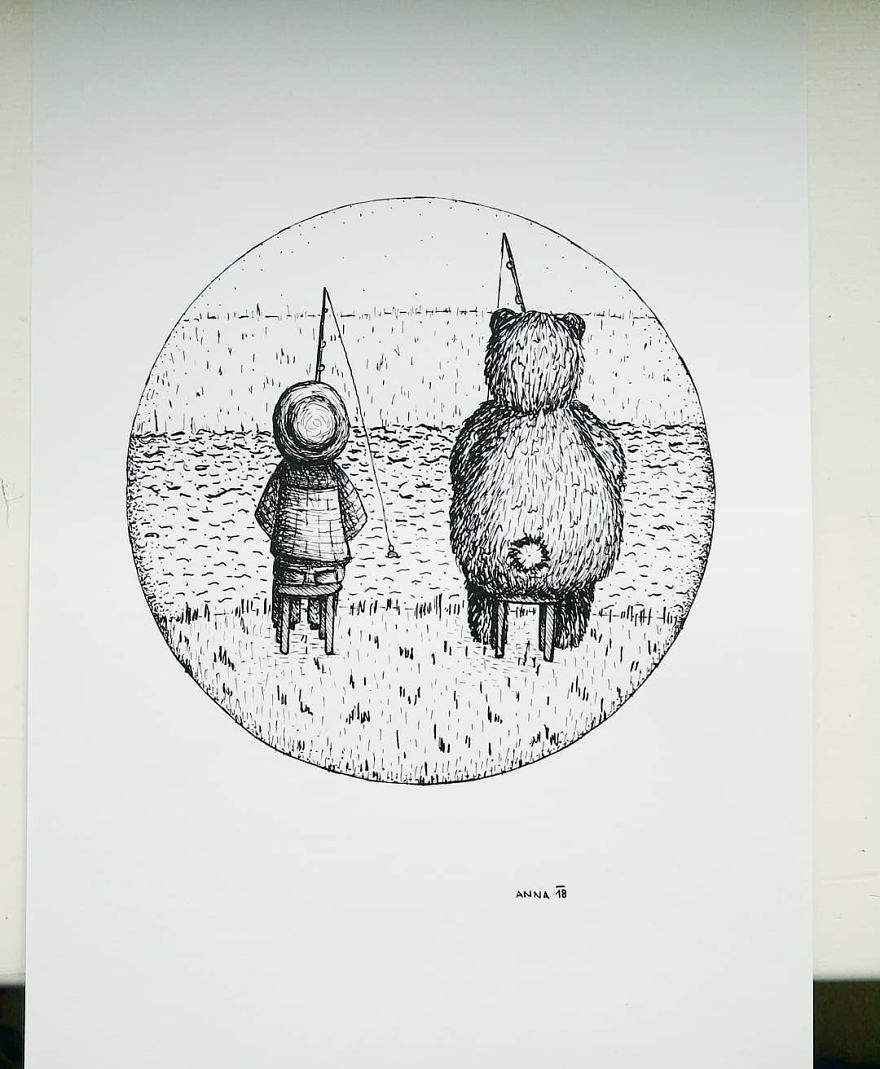 I Enjoy Drawing Ink Dots And Lines I Enjoy Drawing Ink Dots And Lines