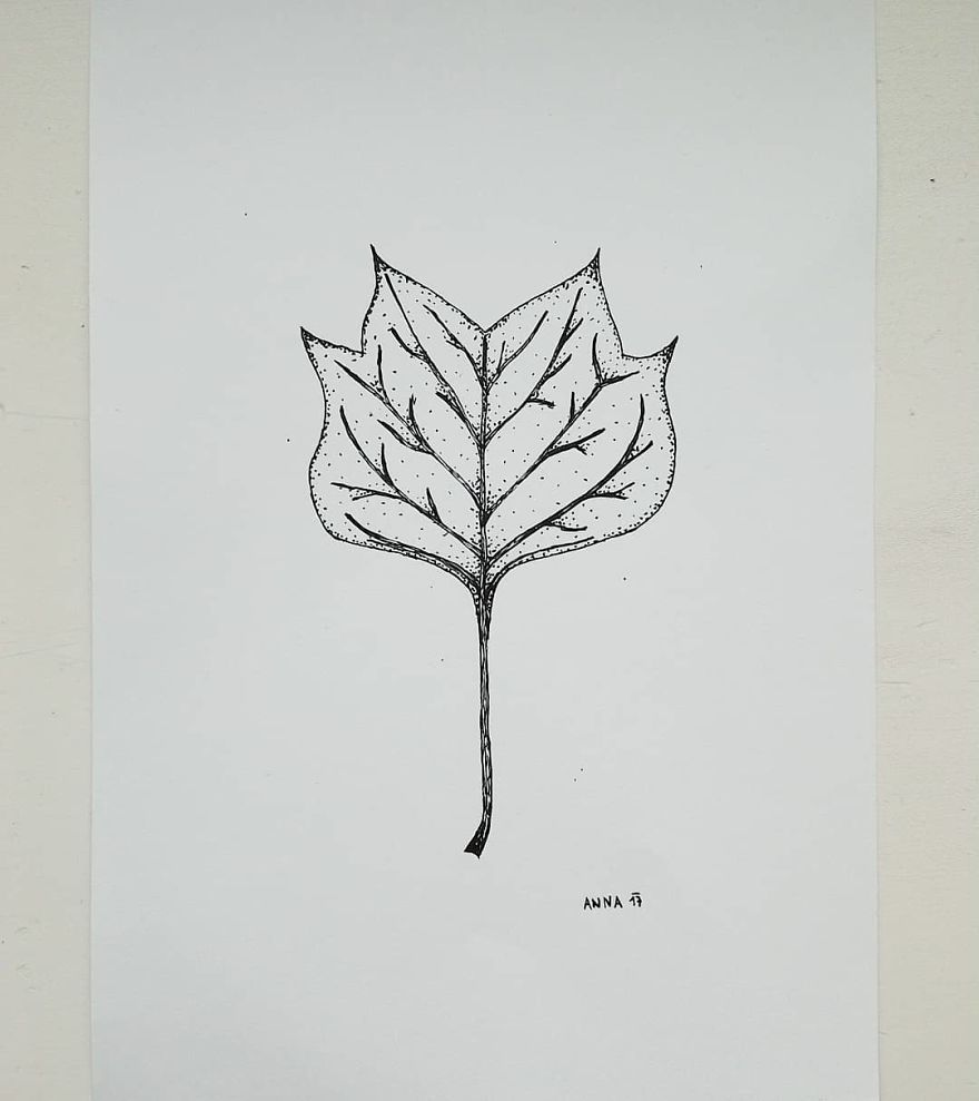 I Enjoy Drawing Ink Dots And Lines