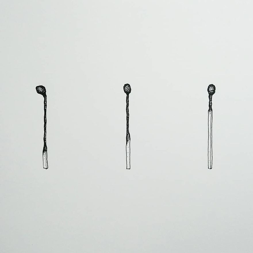 I Enjoy Drawing Ink Dots And Lines