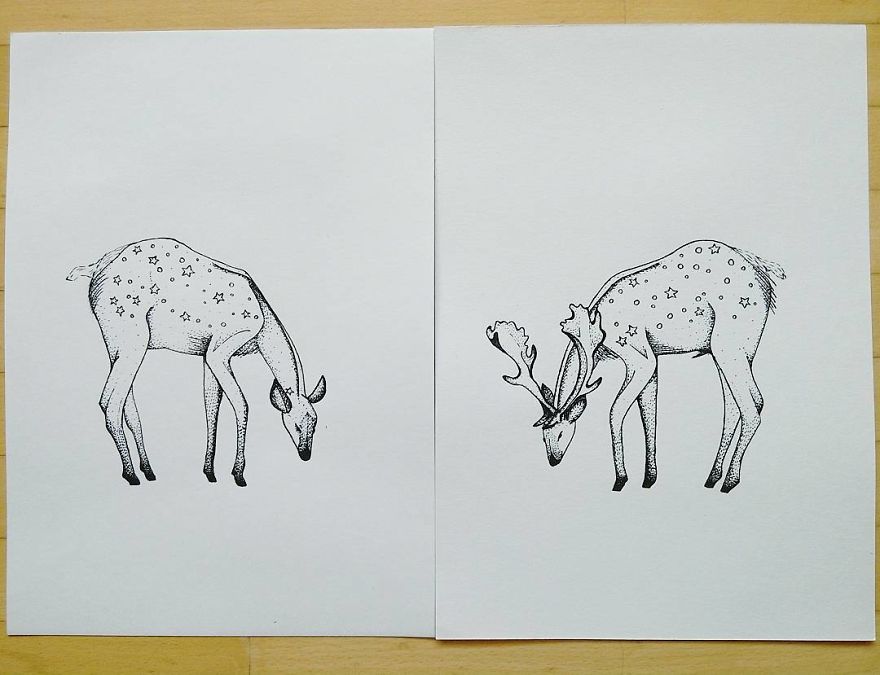 I Enjoy Drawing Ink Dots And Lines