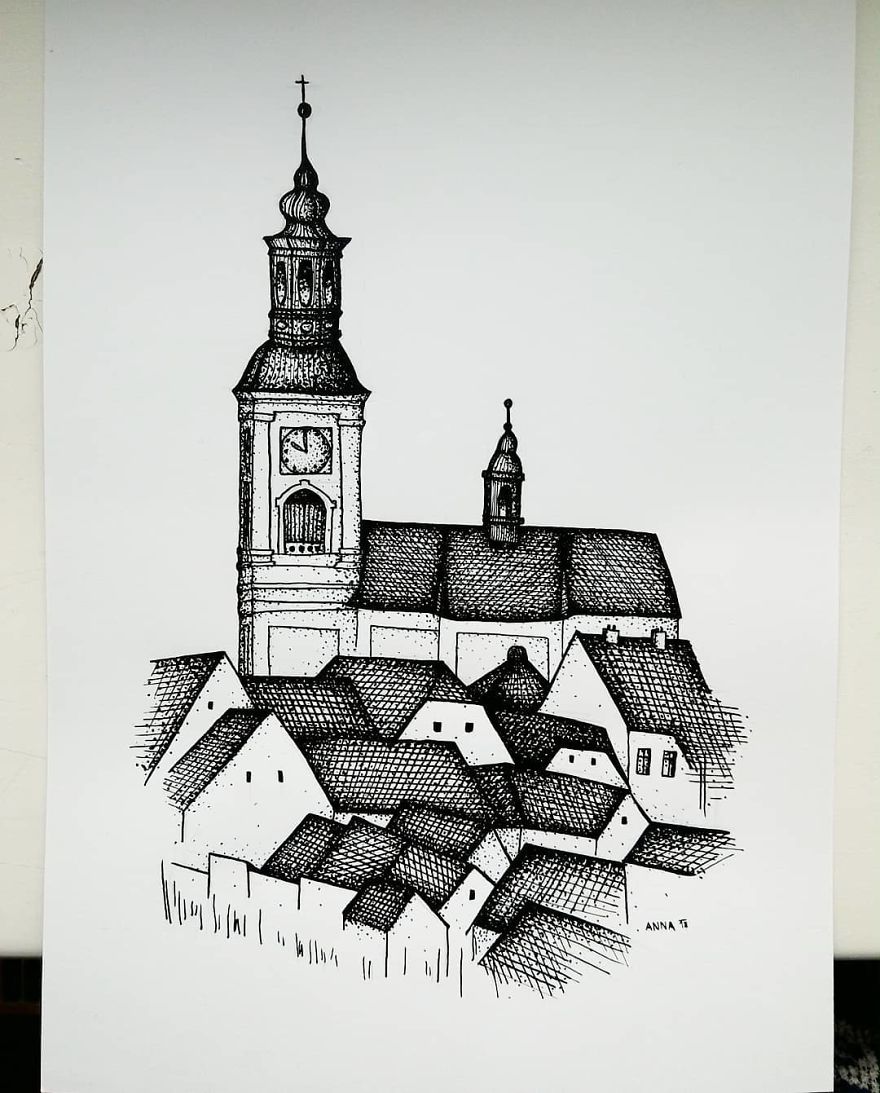 I Enjoy Drawing Ink Dots And Lines