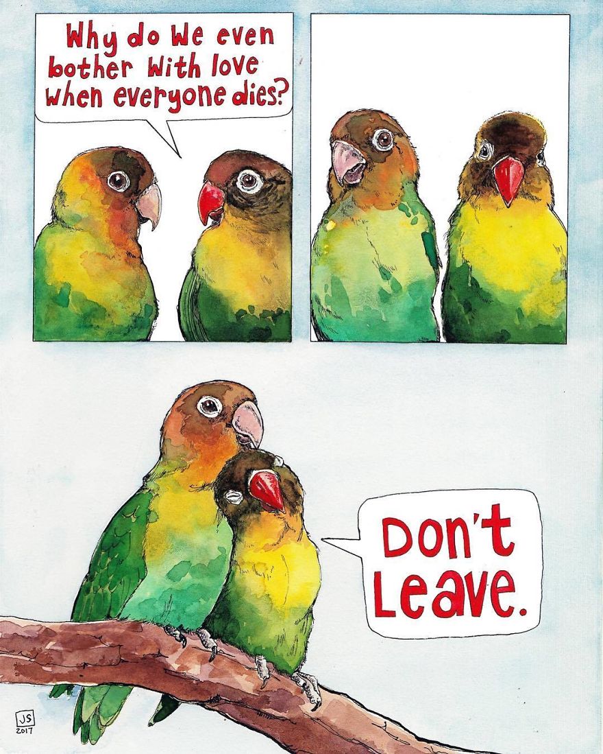 I Make Animal Comics To Cope With Anxiety