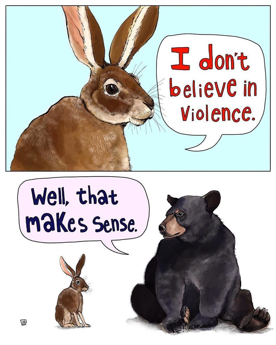 I Make Animal Comics To Cope With Anxiety