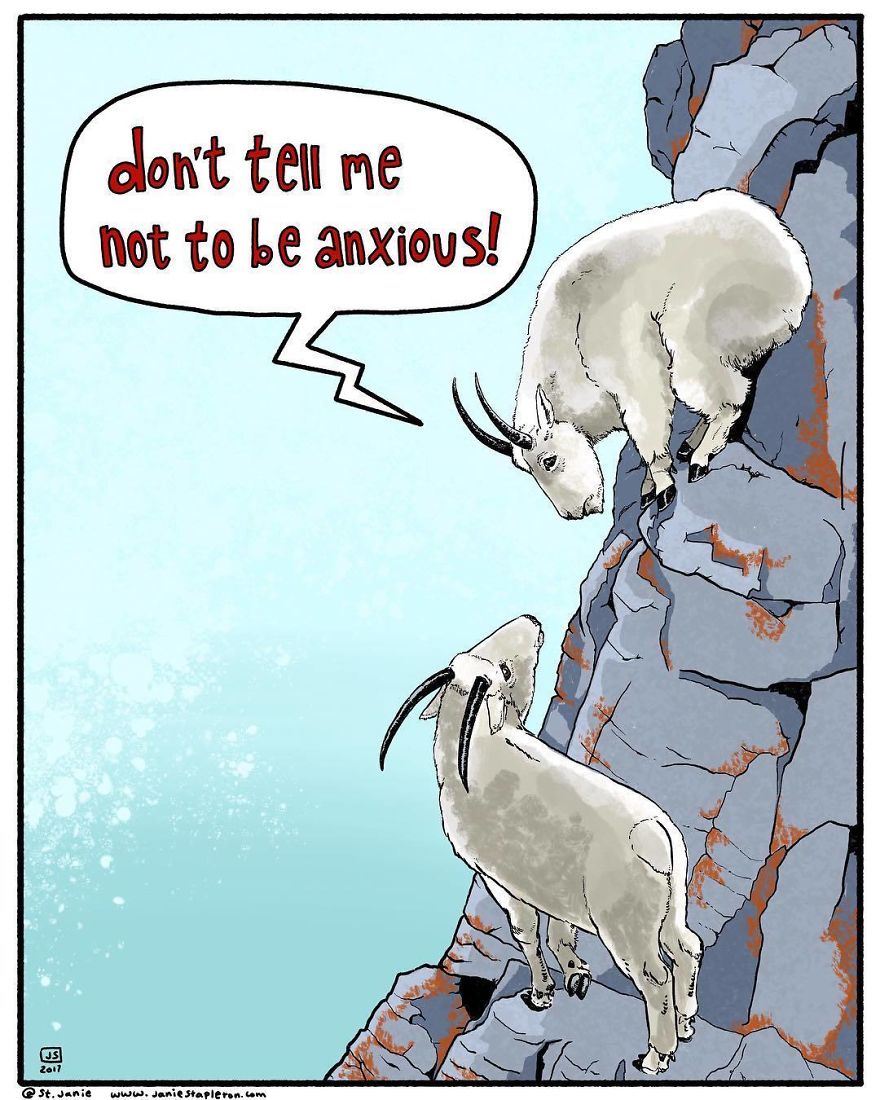 I Make Animal Comics To Cope With Anxiety