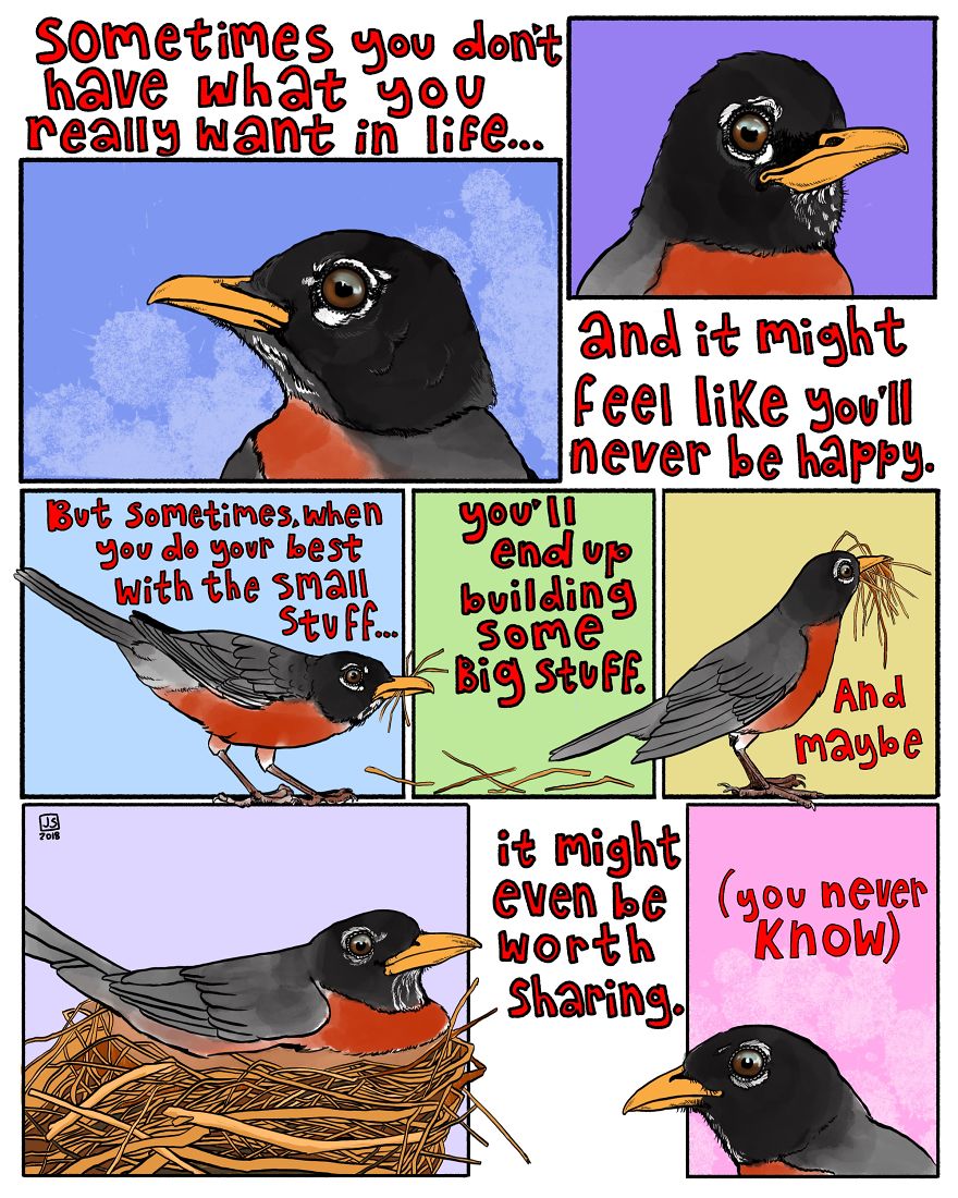 I Make Animal Comics To Cope With Anxiety