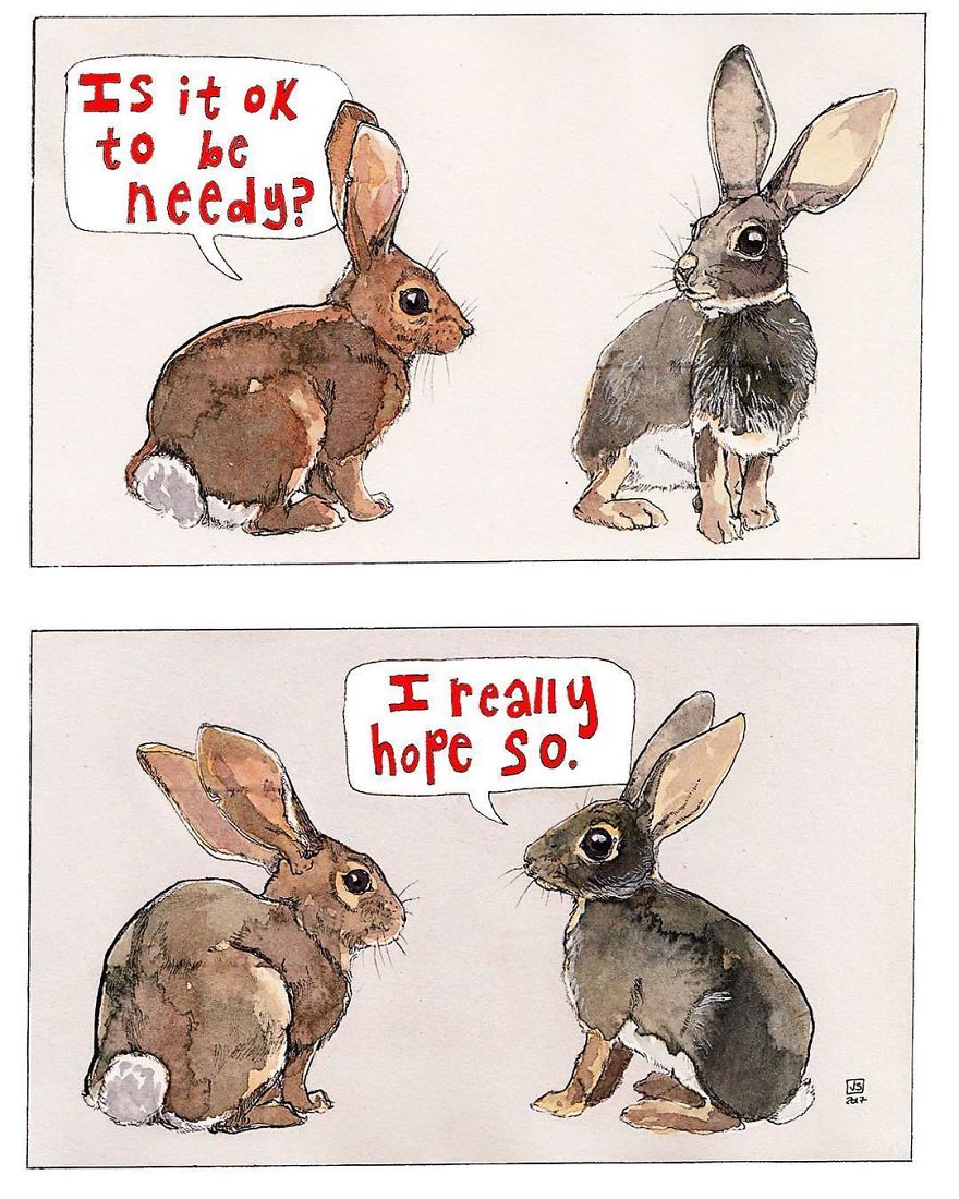 I Make Animal Comics To Cope With Anxiety