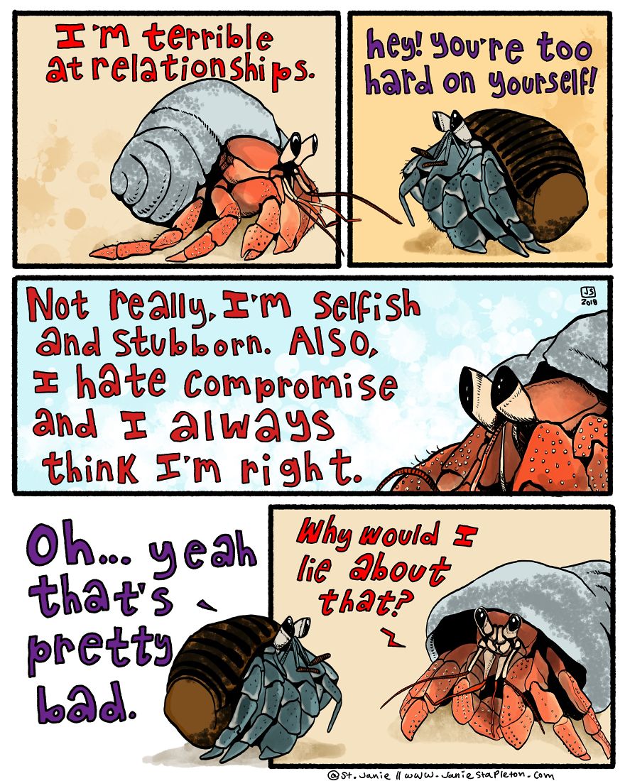 I Make Animal Comics To Cope With Anxiety