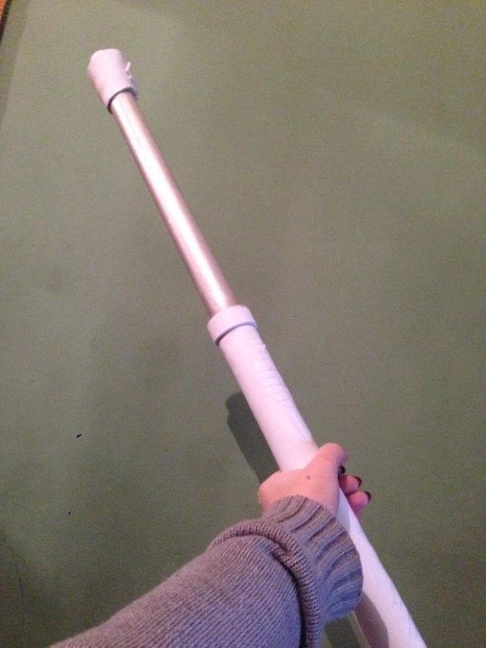 Magic Wand/staff Out Of Food Container And The Flash Light! Magic Wand/staff Out Of Food Container And The Flash Light!