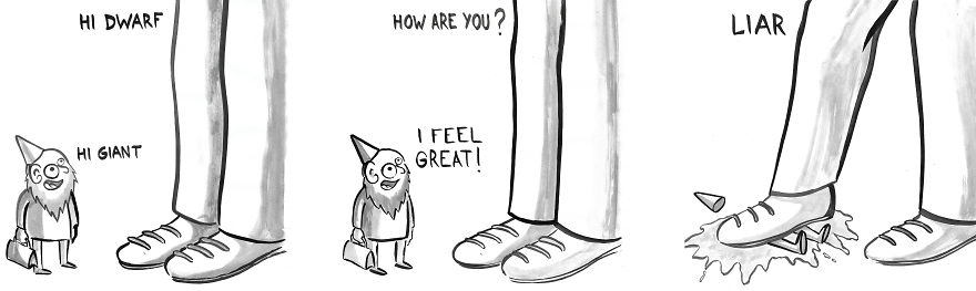 I Draw Comics Full Of Senseless Violence And Social Awkwardness