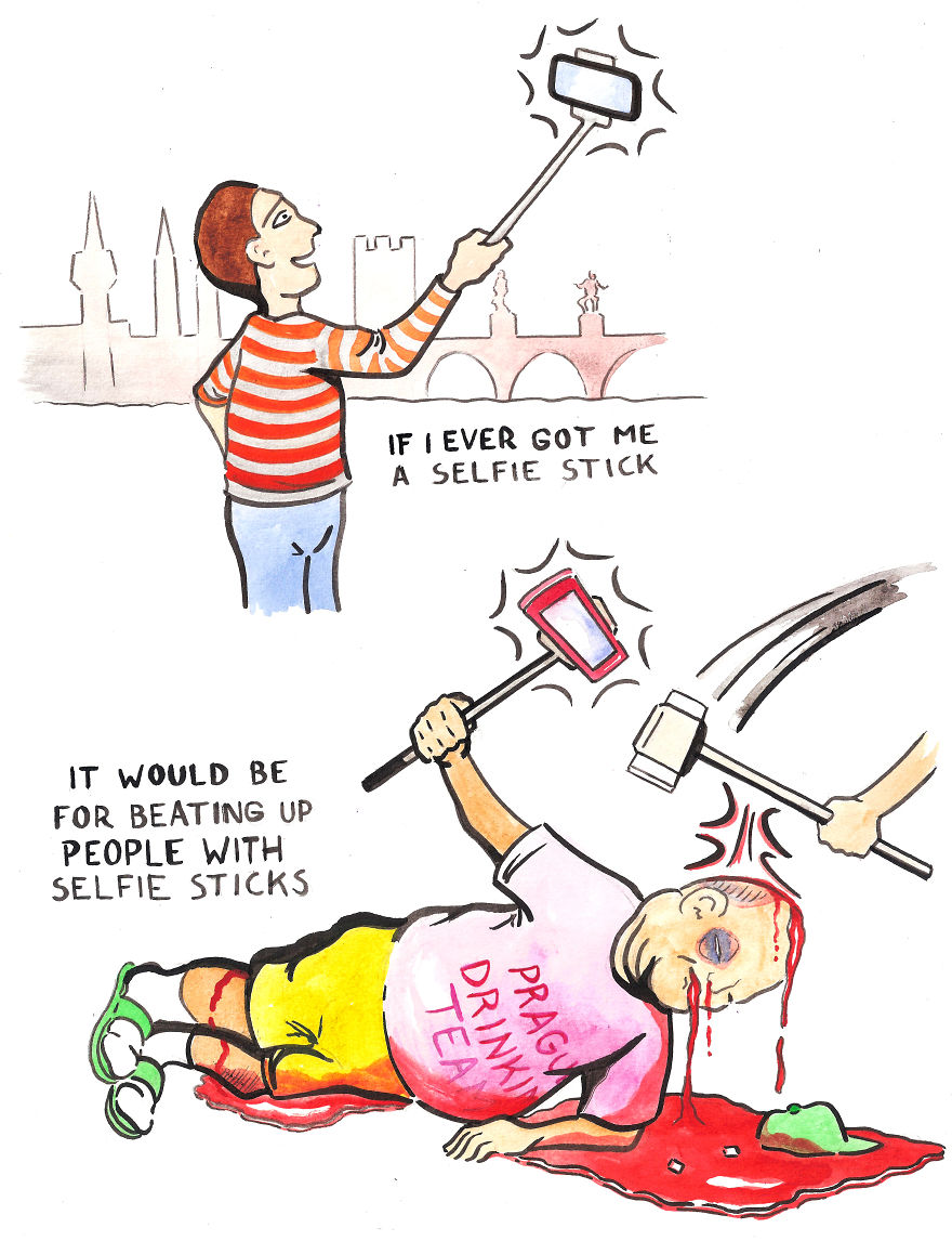 I Draw Comics Full Of Senseless Violence And Social Awkwardness