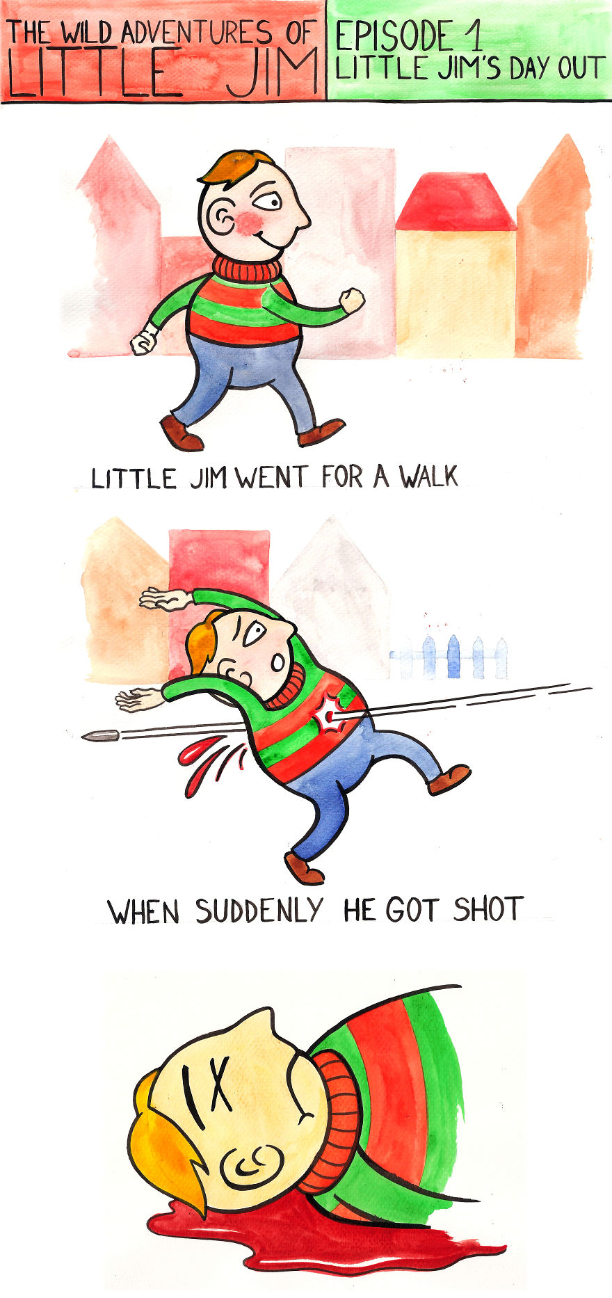 I Draw Comics Full Of Senseless Violence And Social Awkwardness