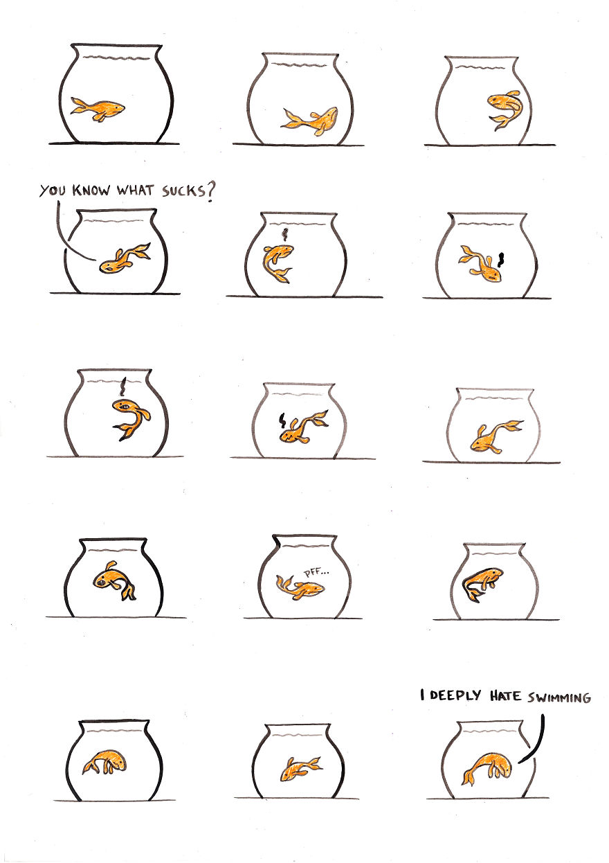 I Draw Comics Full Of Senseless Violence And Social Awkwardness