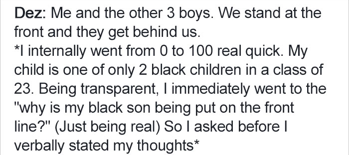 Shocked Mom Asks Why Her Black Son Was Put On Front Line During Shooting Drills, Doesn’t Expect This Response Shocked Mom Asks Why Her Black Son Was Put On Front Line During Shooting Drills, Doesn’t Expect This Response