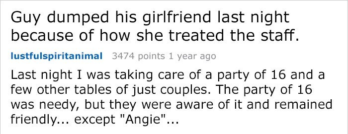 The Way This Girl Treated The Waitress Got Her Dumped By Her Boyfriend On Valentine’s Day The Way This Girl Treated The Waitress Got Her Dumped By Her Boyfriend On Valentine’s Day