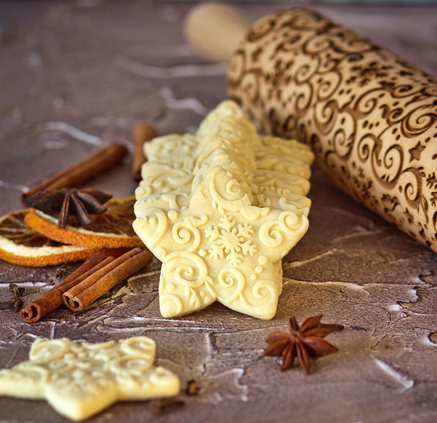 Rock’n’roll Your Gingerbread With Awesome Rolling Pins By Texturra Rock’n’roll Your Gingerbread With Awesome Rolling Pins By Texturra