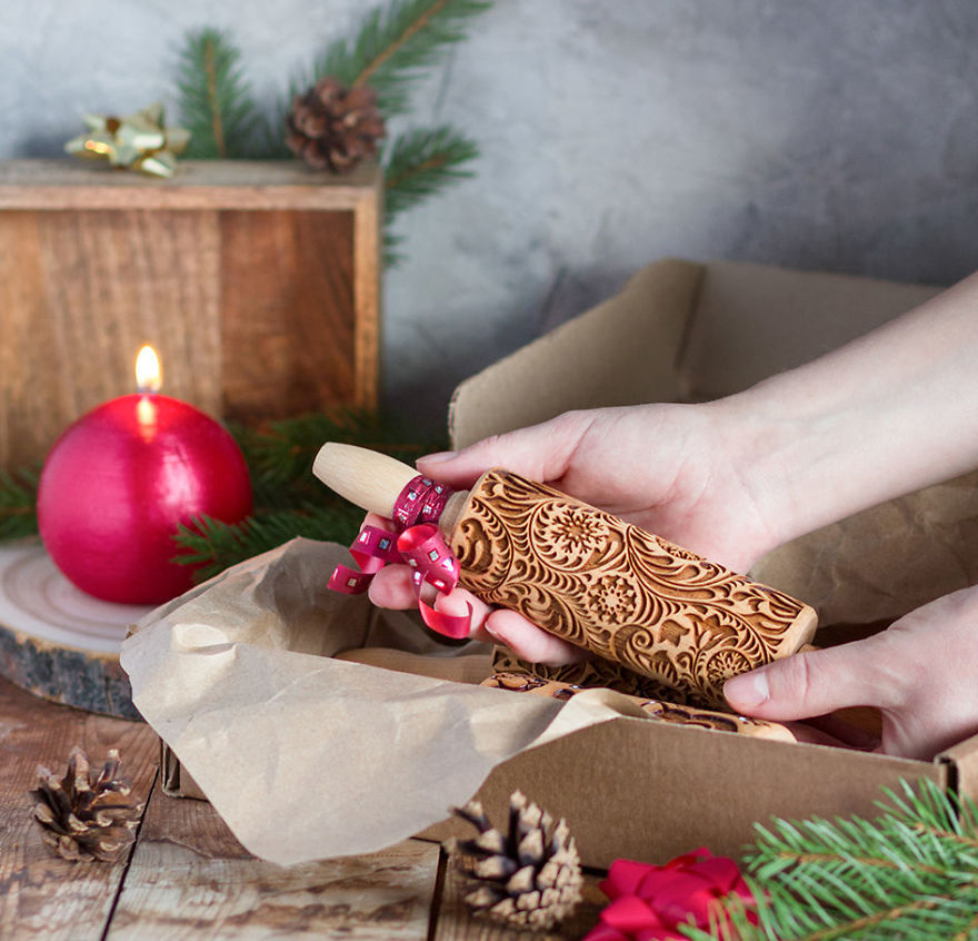 Rock’n’roll Your Gingerbread With Awesome Rolling Pins By Texturra Rock’n’roll Your Gingerbread With Awesome Rolling Pins By Texturra