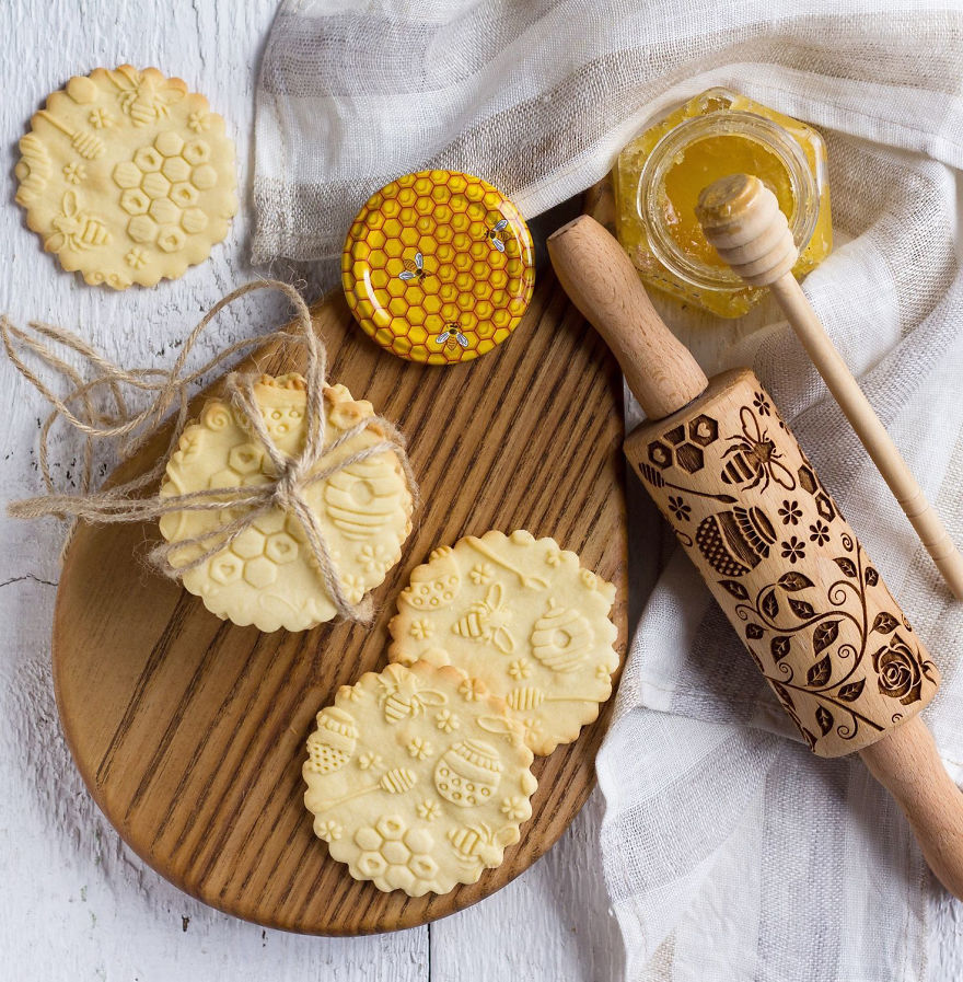 Rock’n’roll Your Gingerbread With Awesome Rolling Pins By Texturra Rock’n’roll Your Gingerbread With Awesome Rolling Pins By Texturra