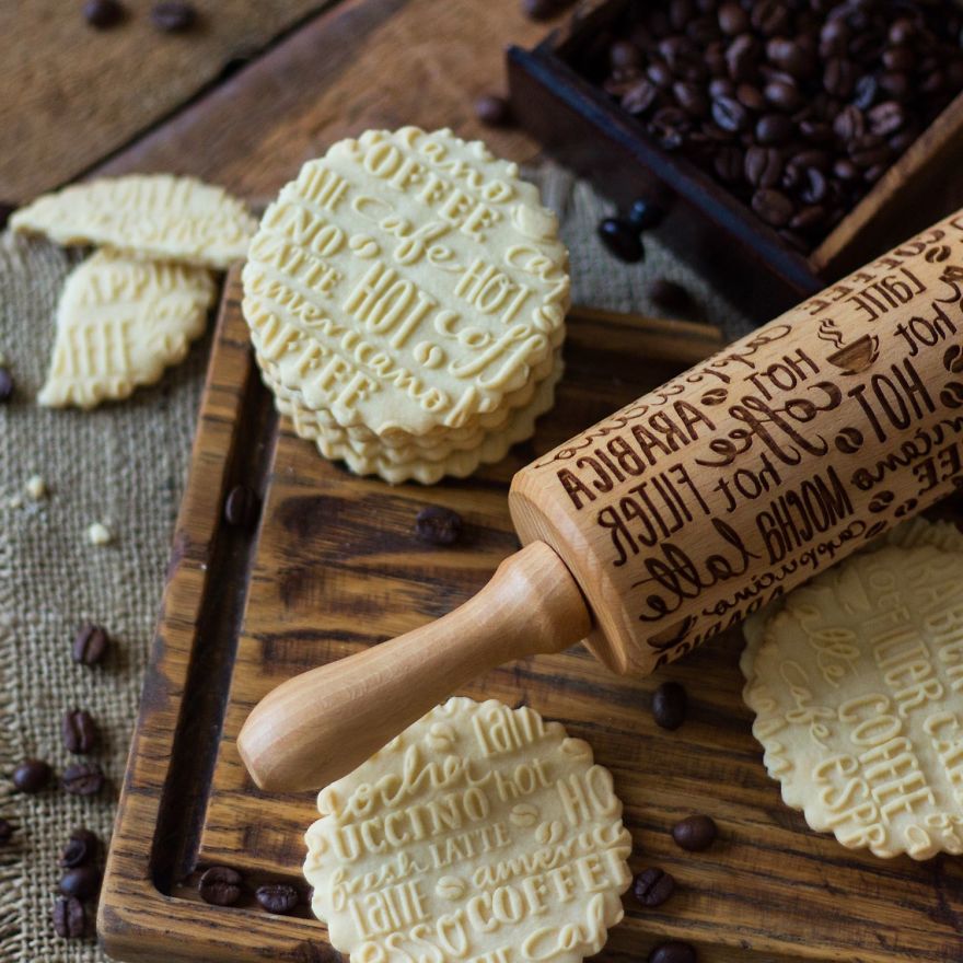 Rock’n’roll Your Gingerbread With Awesome Rolling Pins By Texturra Rock’n’roll Your Gingerbread With Awesome Rolling Pins By Texturra