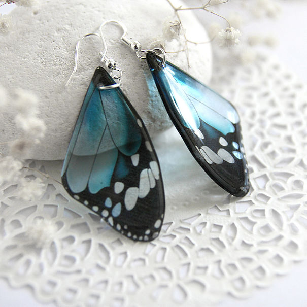 I Create Beautiful Realistic Butterfly Earrings