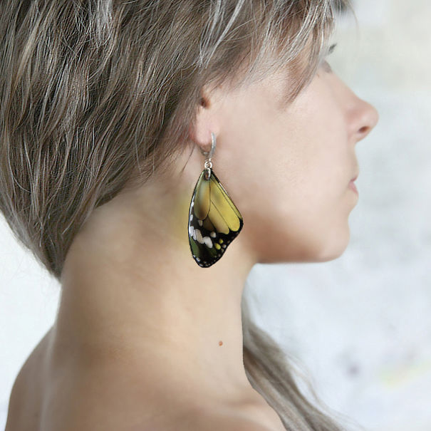 I Create Beautiful Realistic Butterfly Earrings