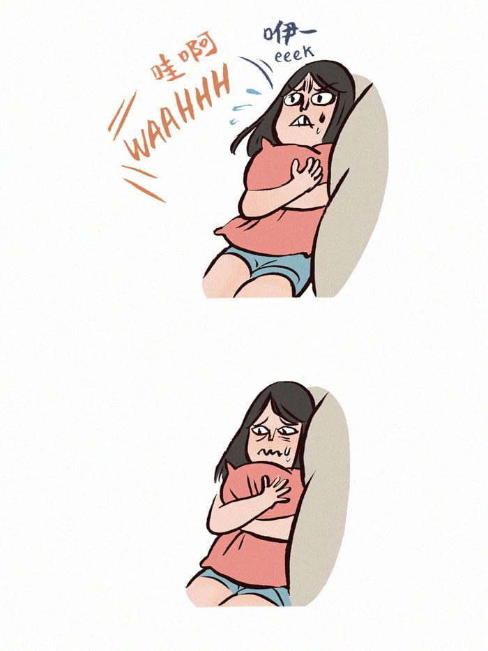 Illustrator Shows How Lovely Is To Live With A Giant Boyfriend Illustrator Shows How Lovely Is To Live With A Giant Boyfriend