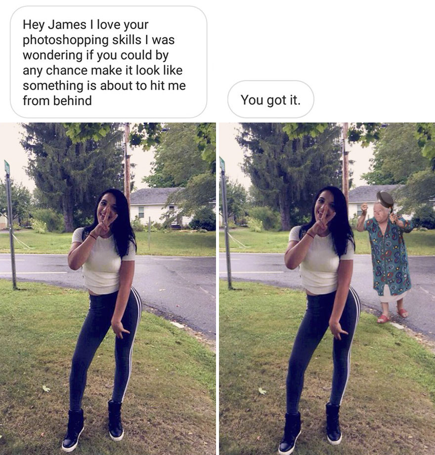 Photoshop Troll Who Takes Photo Requests Too Literally Strikes Again Photoshop Troll Who Takes Photo Requests Too Literally Strikes Again