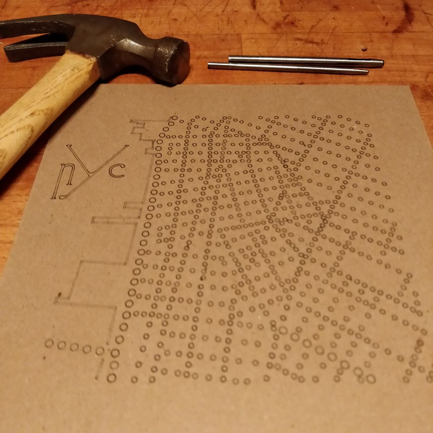 I Spent 20 Hours Making Accurate & To Scale Tactile Braille Embossed Maps Of NYC And Paris By Hand