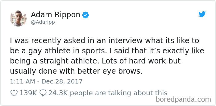 30 Times Olympic Figure Skater Adam Rippon Should Have Won A Medal For His Epic Tweets