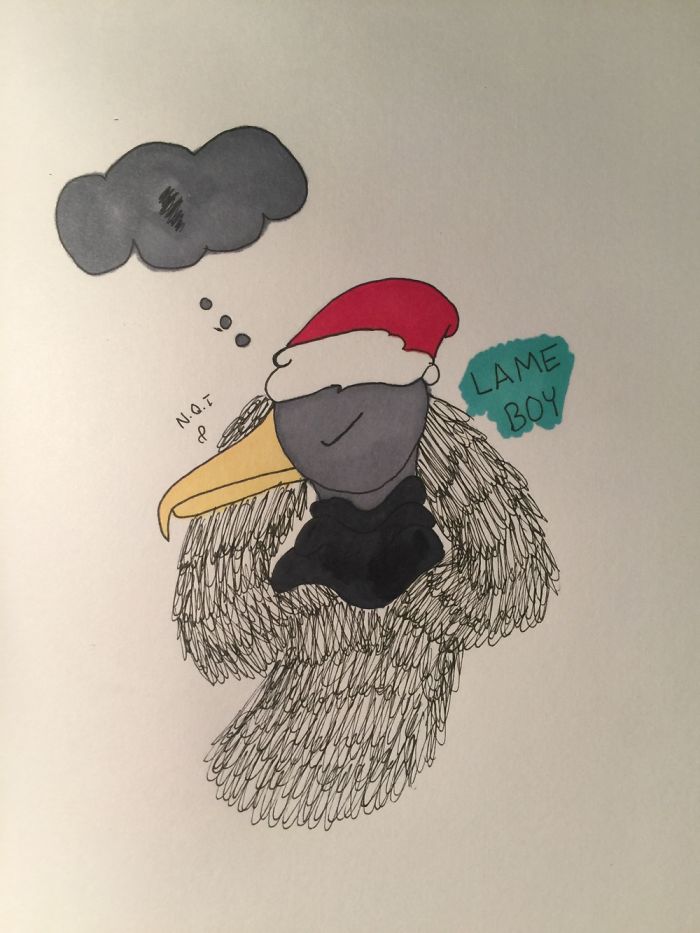 I Draw Birds With Human-Like Anotomy: Here Are My Creations I Draw Birds With Human-Like Anotomy: Here Are My Creations