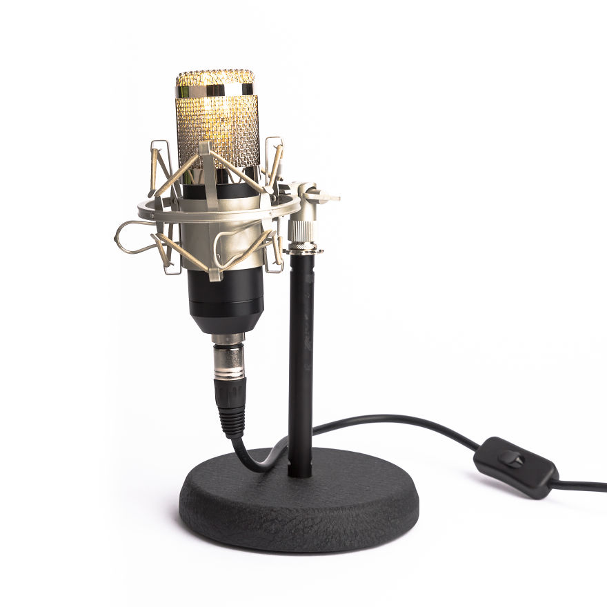I Make Lamps From Microphones I Make Lamps From Microphones