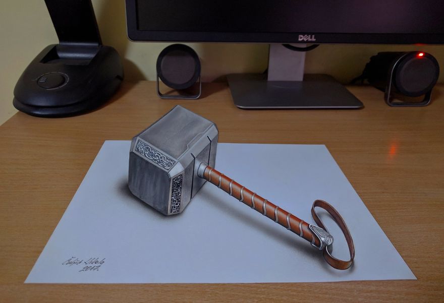 3D Drawings That I Create To Confuse People (Part 4) 3D Drawings That I Create To Confuse People (Part 4)