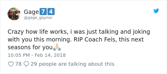 Hero Coach Jumps In Front Of Bullets To Shield Students During Florida Mass Shooting Hero Coach Jumps In Front Of Bullets To Shield Students During Florida Mass Shooting