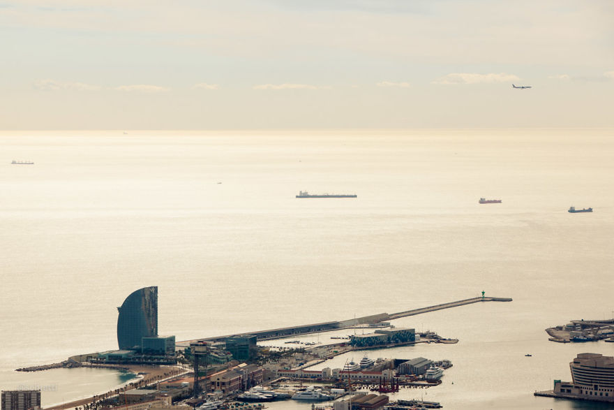 Barcelona From Bird’s-Eye View Barcelona From Bird’s-Eye View