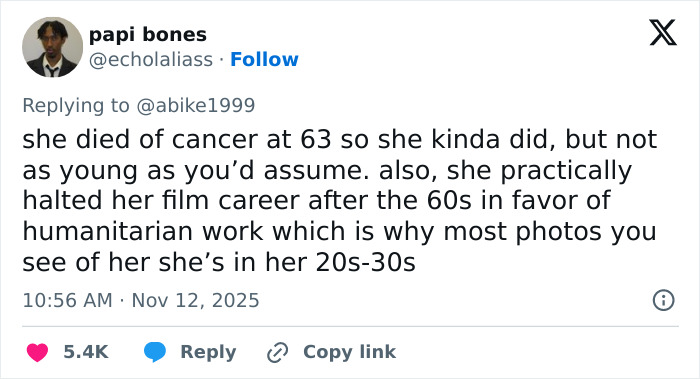 “Sinister”: People Are Just Now Finding Out Audrey Hepburn Actually Aged, The Reactions Are Wild “Sinister”: People Are Just Now Finding Out Audrey Hepburn Actually Aged, The Reactions Are Wild