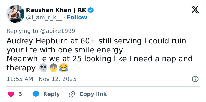 “Sinister”: People Are Just Now Finding Out Audrey Hepburn Actually Aged, The Reactions Are Wild “Sinister”: People Are Just Now Finding Out Audrey Hepburn Actually Aged, The Reactions Are Wild