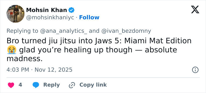 “Completely Insane”: Jiu-Jitsu Athlete Brutally Bitten By Opponent During Match In Viral Video “Completely Insane”: Jiu-Jitsu Athlete Brutally Bitten By Opponent During Match In Viral Video