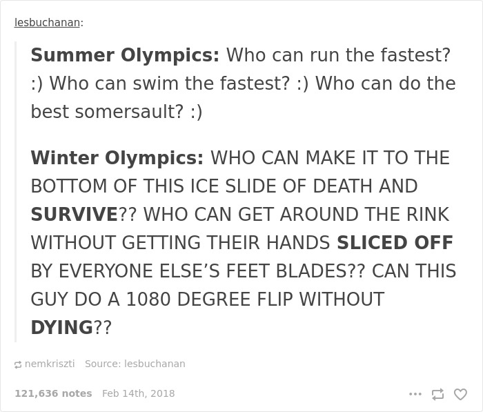 47 Funniest Reactions To The Winter Olympics 47 Funniest Reactions To The Winter Olympics