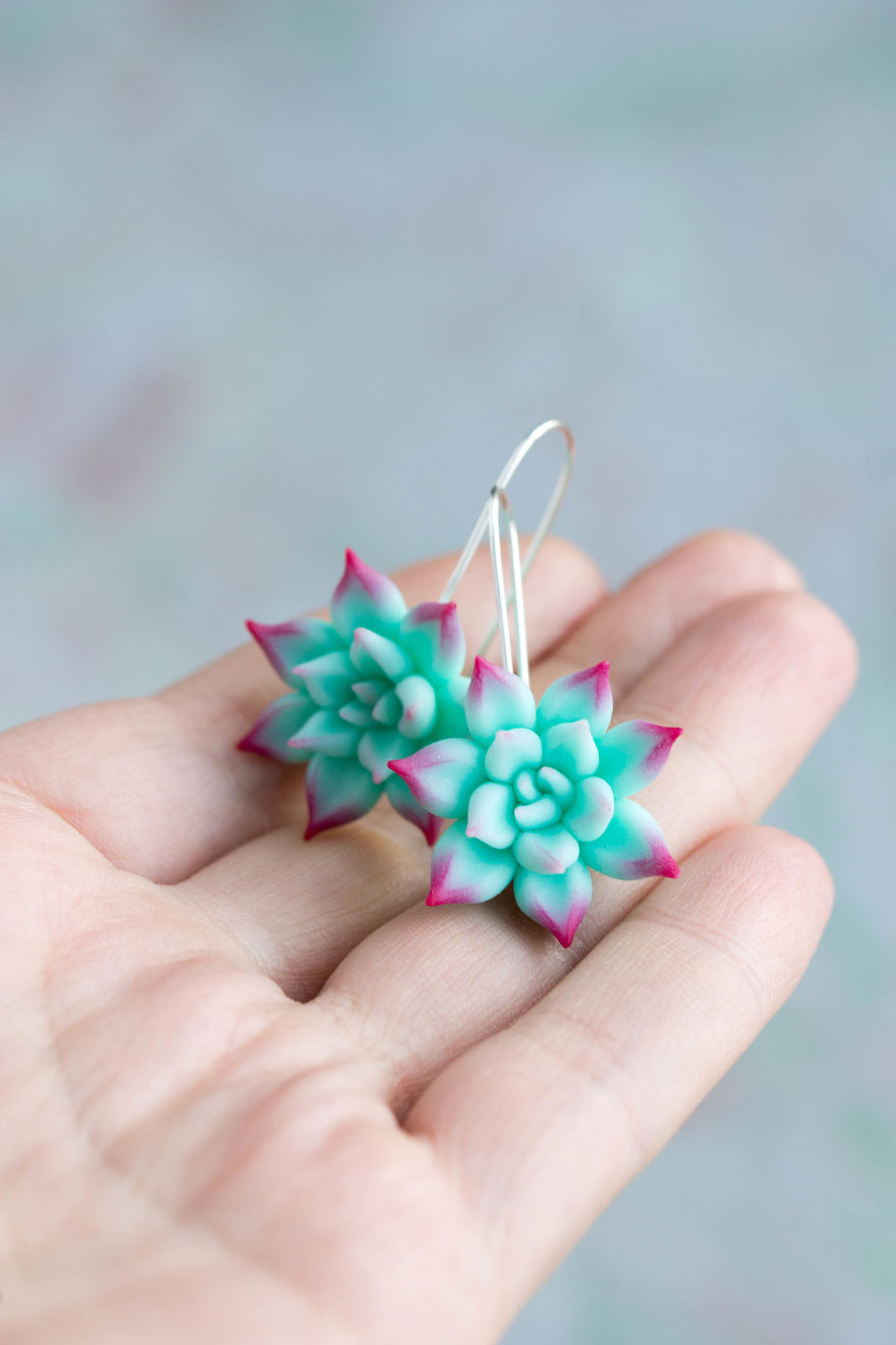 Polymer Clay And My Succulent Mania Polymer Clay And My Succulent Mania