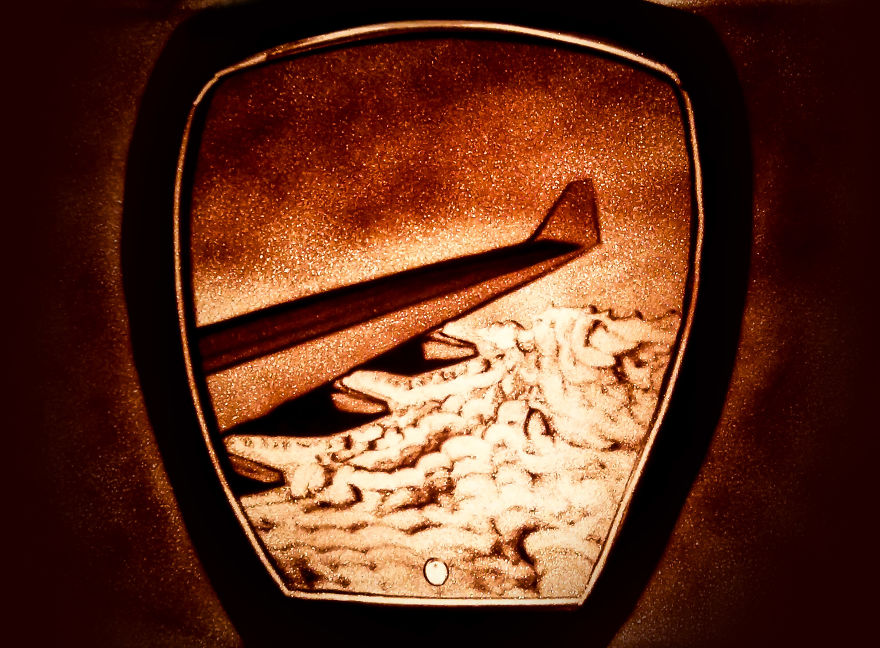 Sandtober: I Made These Sand Art Drawings For Inktober Challenge With Sand As A Medium Sandtober: I Made These Sand Art Drawings For Inktober Challenge With Sand As A Medium