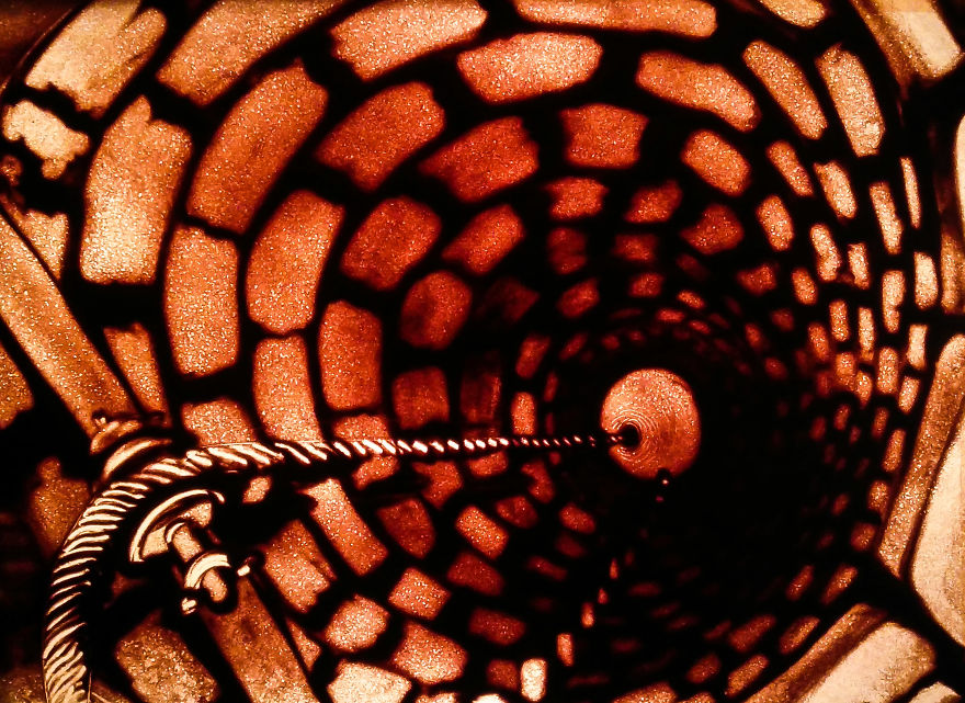 Sandtober: I Made These Sand Art Drawings For Inktober Challenge With Sand As A Medium Sandtober: I Made These Sand Art Drawings For Inktober Challenge With Sand As A Medium