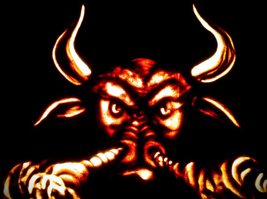 Sandtober: I Made These Sand Art Drawings For Inktober Challenge With Sand As A Medium Sandtober: I Made These Sand Art Drawings For Inktober Challenge With Sand As A Medium