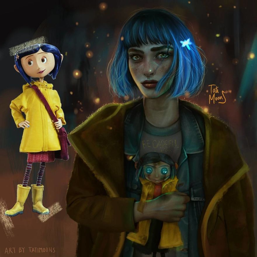 Artist Makes More Realistic Versions Of Cartoon Characters, And The Result Is Amazing